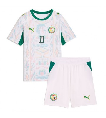 Senegal Nicolas Jackson #11 Hjemmebanetrøje Børn VM 2026 Kortærmet (+ Korte bukser)